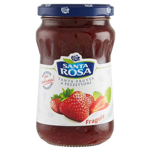 Santa Rosa Confettura 350 gr, Fragole
