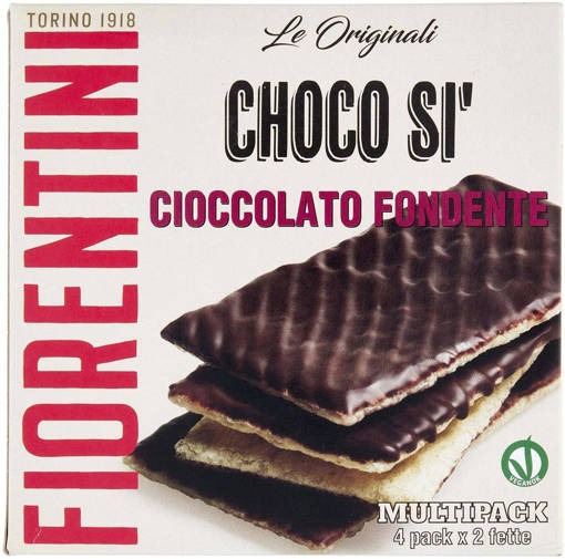 Fiorentini Choco Si' Fette Croccanti Ric. Ciocc. Fondente (Ast.4X26G)