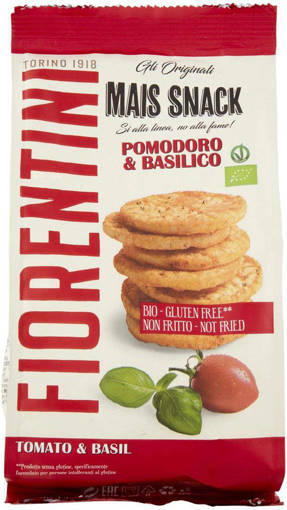 Fiorentini Bio Mini Mais Snack Al Pomodoro E Basilico 50G