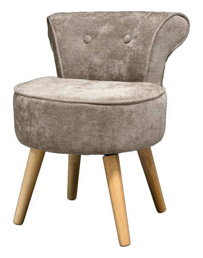 POLTRONA PARIGI VOGUE TORTORA 45X45X61CM