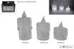 Candele Led Set 3Pz In Box Bianco Freddo Candle Led 3Pcs Cold