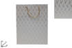 Busta Regalo 30X42X12 Effetto Trapunta Beige Oro V9-2304-Be