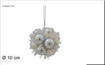 Appendino Palline Silver Con Fili Addobbi In Display Hj-24Due26/Silver