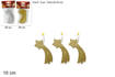 Stella Cometa 10 Cm 3 Pz 2 Col 09Sm-410