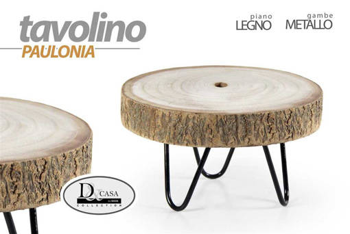 GDO/TAVOLINO PAULOW 20*10CM  PD18263-4-4