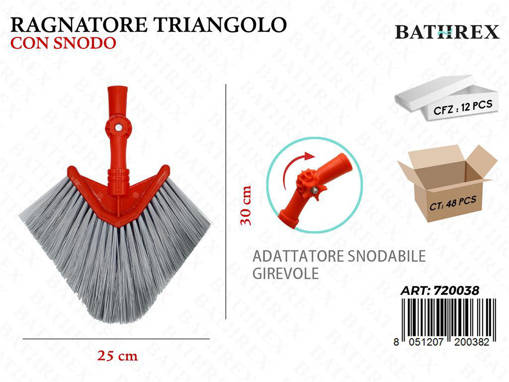 Bathrex Ragnatore Triangolare con Snodo