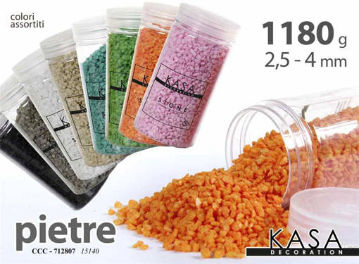 Utilissimi PIETRE 2,5-4MM 1180G D8X19CM   15140
