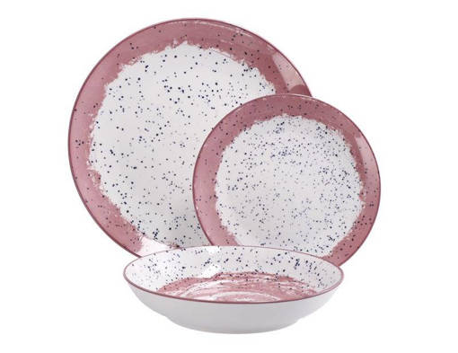 Servizio piatti in ceramica 18 pz