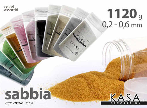 CCC/SABBIA 0,2-0,6MM 1120G D8X19CM 15136