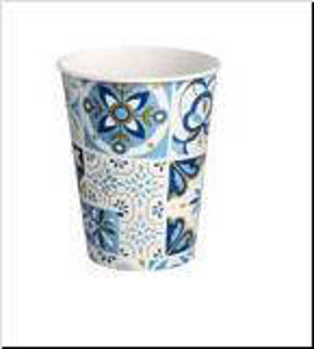 Irge Bicchieri in Cartoncino MAIOLICA 10 PEZZI