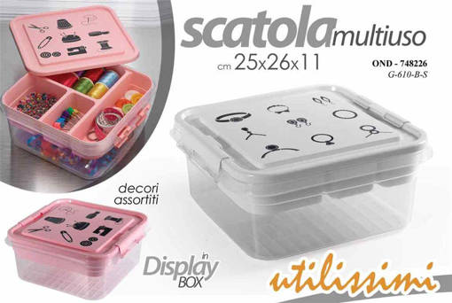 Utilissimi SCATOLA ASS 25*26*11CM     G-610-B-S