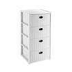Stefanplast Cassettiera Elegance Bianca, 40x40x80h