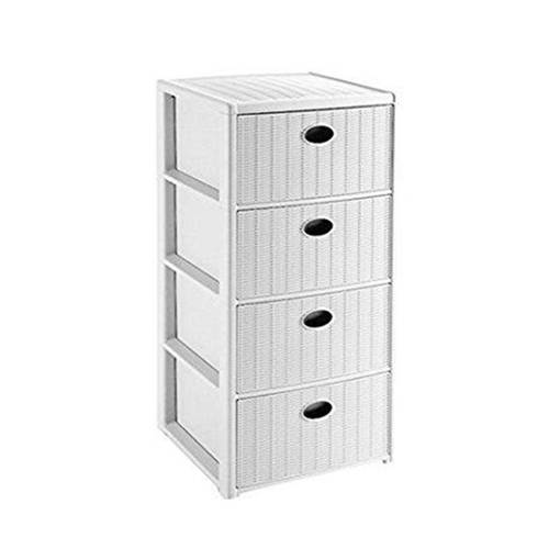 Stefanplast Cassettiera Elegance Bianca, 40x40x80h