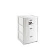 Stefanplast Cassettiera Elegance 3 bianca, 40x40x60h