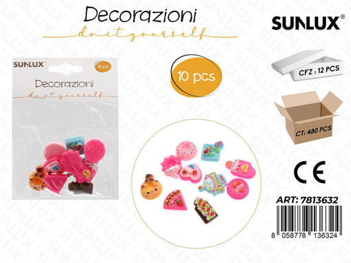 Sunlux Decorazioni Ass. 10Pcs /Pz Da 12**