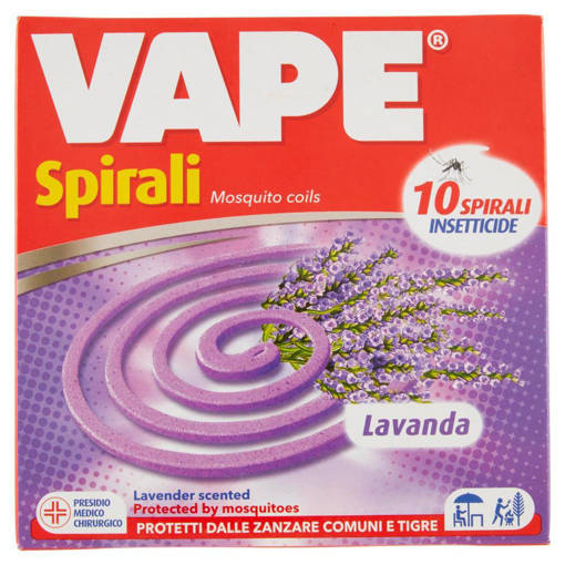 Vape Spirali Profumate 10 pz profumazioni Assortite