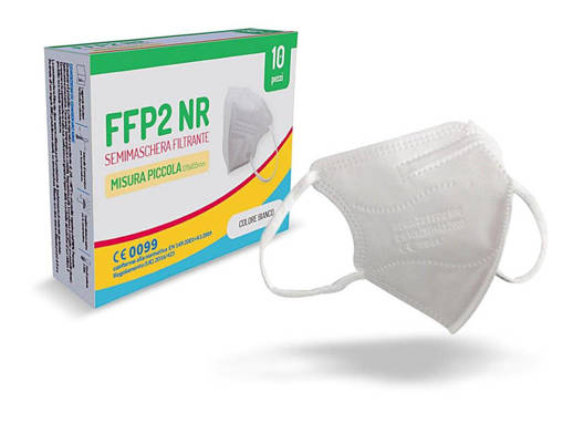 Setablu Mascherina Ffp2 Mis.Piccola Bco Cf10Pz