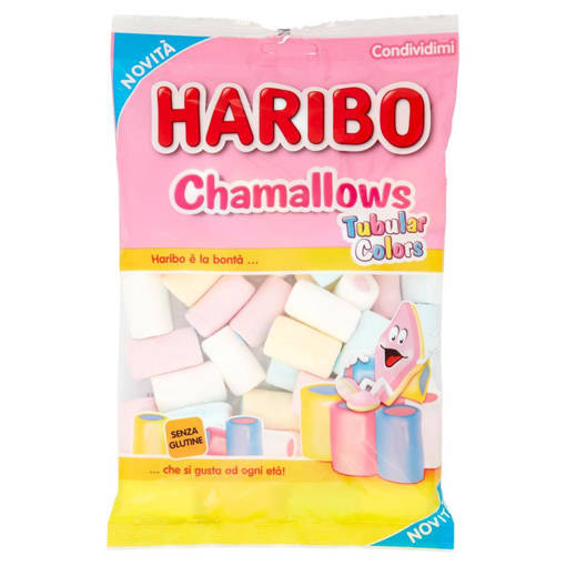 Haribo Chamallows Tubular Colors 150 gr
