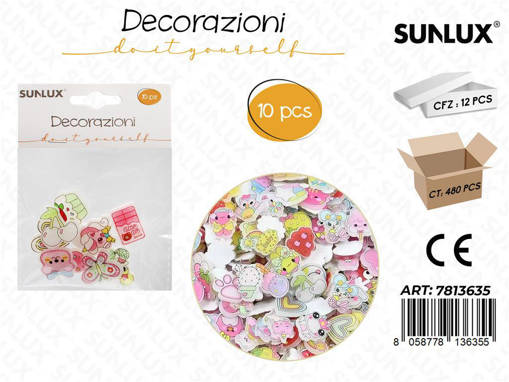 Sunlux Decorazioni Ass. 10Pcs /Pz Da 12**
