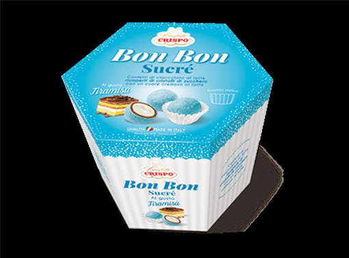 Crispo  Bon bon sucre Tiramisu Celeste 500gr 