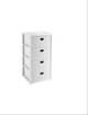 Stefanplast Cassettiera Elegance Bianca, 40x40x80h