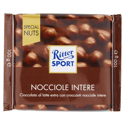 RITTER NUTS NOCCIOLE INTERE 100                             
