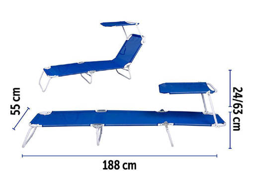 LETTINO MARE TXT 188X55X24            
