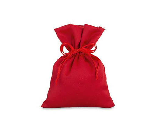Cupido 12 Pezzi Sacchetto Raso Rosso , 28358