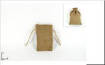 SACCHETTO JUTA 13x8CM