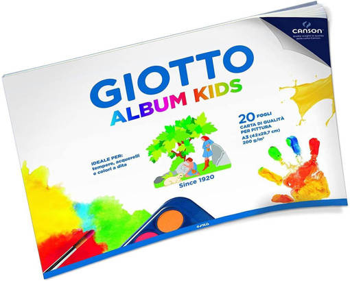 Fila - Giotto - Album kids per pittura A3 20 fogli F580500