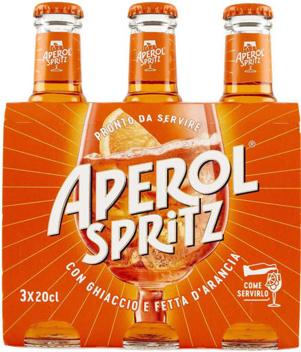 APEROL SPRITZ 9° ML.200 X 3                                  