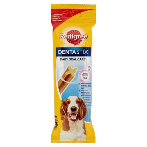 Pedigree Dentastix Singolo x3 Medium Dog 77 gr