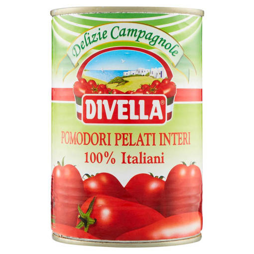 Divella Pomodori Pelati Thermo 400G 