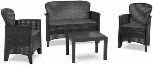 SET JUNGLE ANTRACITE C CUSCINI