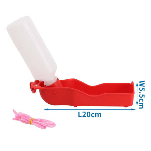 Nobleza Borraccia piccola da viaggio con vaschetta pieghevole D20*5.5cm250ml