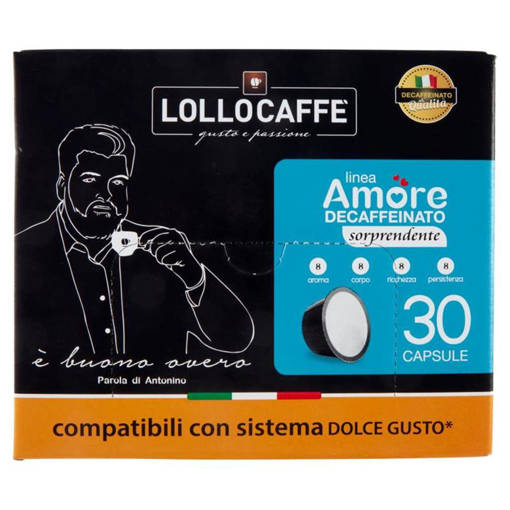 Lollo Box Capsula Sorprendente Dek 30pz. " NESCAFE' DOLCE GUSTO "