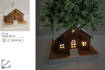 Casa Base Albero 30 Cm Con Luce Batteria Hcm22070-30