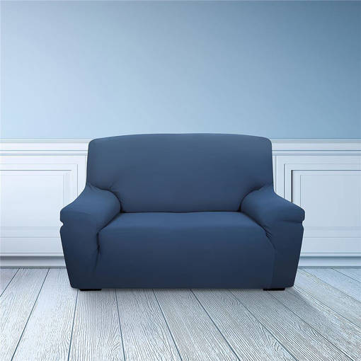 Zambetti Copridivano EASY 3 Posti, Blu.