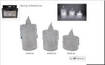 Candele Led Set 3Pz In Box Bianco Freddo Candle Led 3Pcs Cold