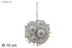 Appendino Palline Silver Con Fili Addobbi In Display Hj-24Due26/Silver