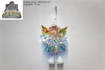Appendino Angioletto 17 Cm Con Vestito Rainbow In Display Xcn96660