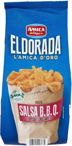 AMICA CHIPS ELDORADA BBQ.