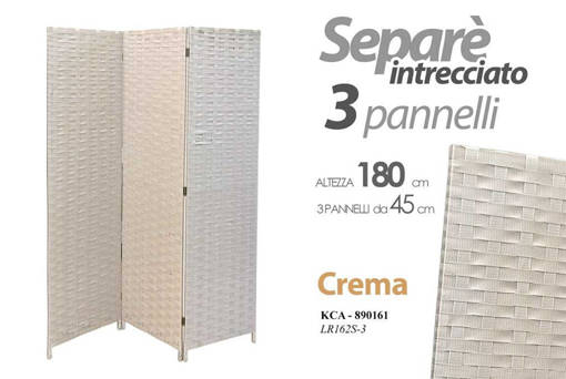 Kca/Separe3Pan.Crema 180*45Cm   Lr162S/3
