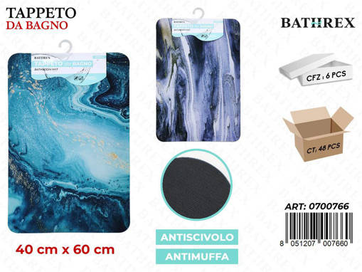 Bathrex Tappeto Antiscivolo Memory 40*60Cm N66