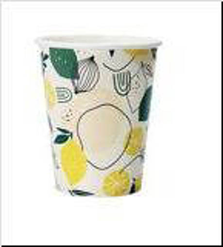 Irge Bicchieri in Cartoncino LIMONI  10 PEZZI 