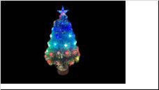 Nataluna Albero Ver.60Cm 50T.55L Multi B.Tronco Stelle