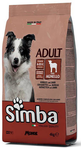 Simba Cane Crocchetta 20 kg agnello