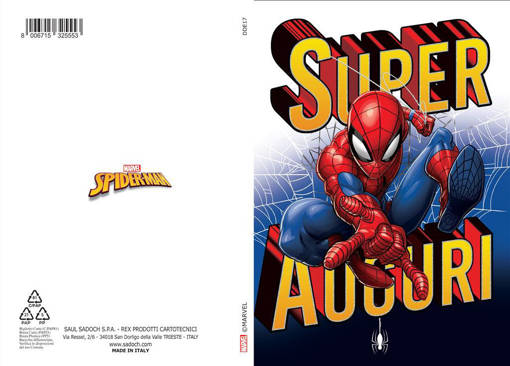 Marpimar - Biglietto Spiderman   DDE17