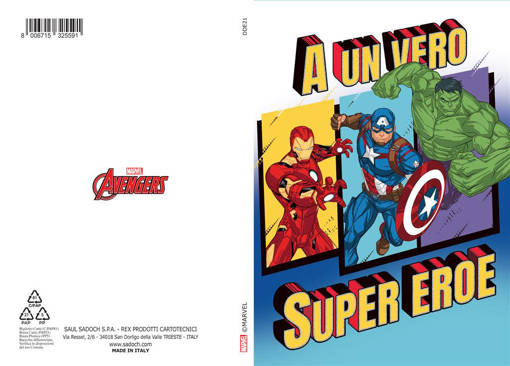 Marpimar - Biglietto Avengers DDE21