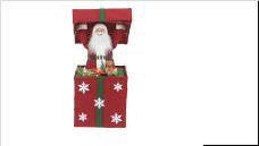 Nataluna P.Regalo Piegh.C/Babbo 65Cm M.Xk002 Rosso/Ver